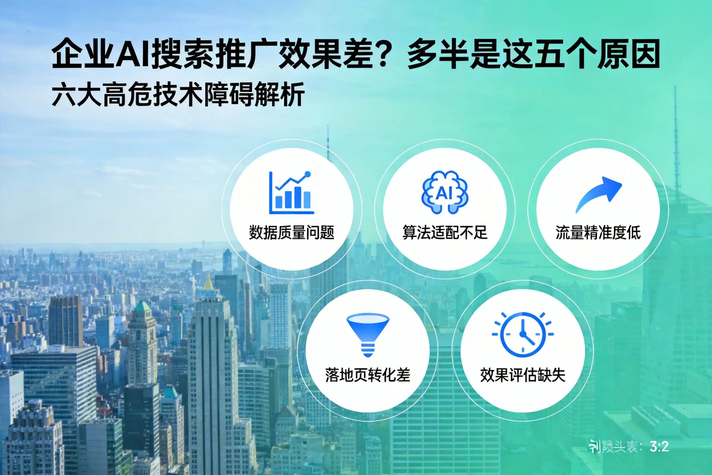 同仁企业AI搜索推广效果差?多半是这五个原因